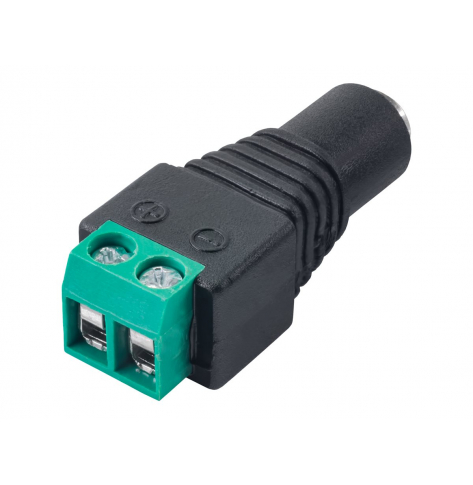 AKYGA Konektor skręcany AK-SC-17 5.5 x 2.1 mm f UTP CCTV