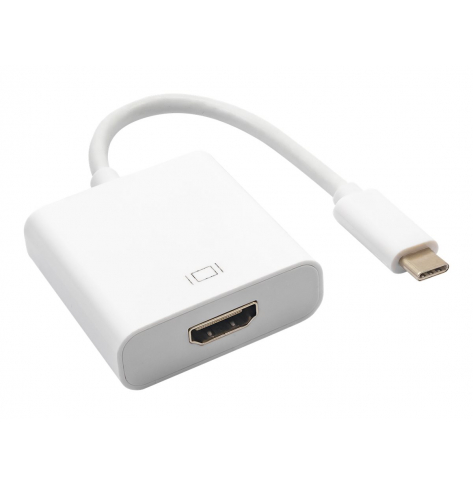 AKYGA Konwerter adapter z kablem AK-AD-53 USB type C m / HDMI f 15cm