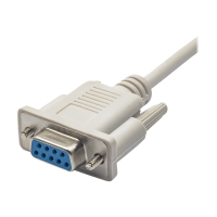 Kabel AKYGA RS-232 AK-CO-04 D-Sub f / D-Sub f ver. 9 pin nieskrosowany 2m