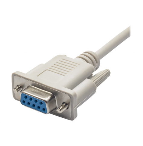 Kabel AKYGA RS-232 AK-CO-04 D-Sub f / D-Sub f ver. 9 pin nieskrosowany 2m