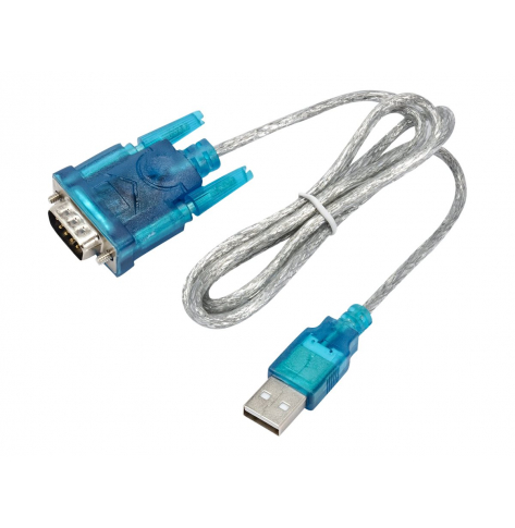 Kabel AKYGA USB / RS-232 AK-CO-02 USB A m / D-Sub m ver. 9 pin 1m