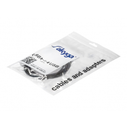 Kabel AKYGA USB AK-USB-07 przedluzacz USB A m / USB A f ver. 2.0 1.8m