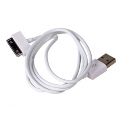 Kabel AKYGA USB AK-USB-08 USB A m / Apple 30 pin m ver. 2.0 1.0m