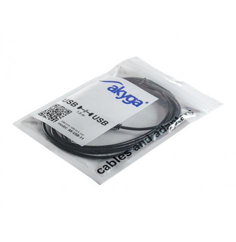 Kabel AKYGA USB AK-USB-11 USB A m / USB A m ver. 2.0 1.8m