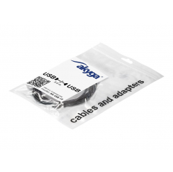 Kabel AKYGA USB AK-USB-19 przedluzacz USB A m / USB A f ver. 2.0 3.0m