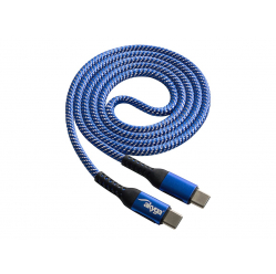 Kabel AKYGA USB AK-USB-37 USB-C m / USB-C m 2.0 100W 1.0m