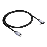 Kabel AKYGA USB AK-USB-56 USB-C m / Lightning m Angle 2.0 30W 1m