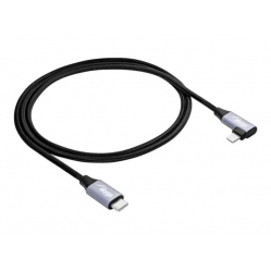 Kabel AKYGA USB AK-USB-56 USB-C m / Lightning m Angle 2.0 30W 1m