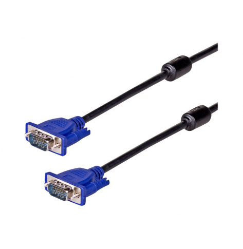 Kabel AKYGA VGA AK-AV-01 niebieskie wtyczki 1.8m ver. 15 pin