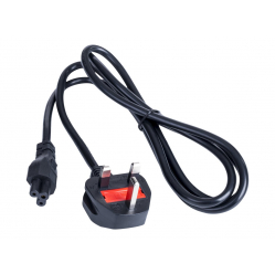 Kabel AKYGA zasilajacy AK-AG-02A brytyjski CCA BS 1363 Typ G / IEC C5 1.5 m UK