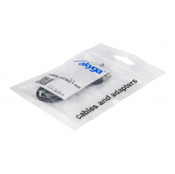 Kabel AKYGA zasilajacy AK-DC-01 USB A m / 5.5 x 2.1 mm m