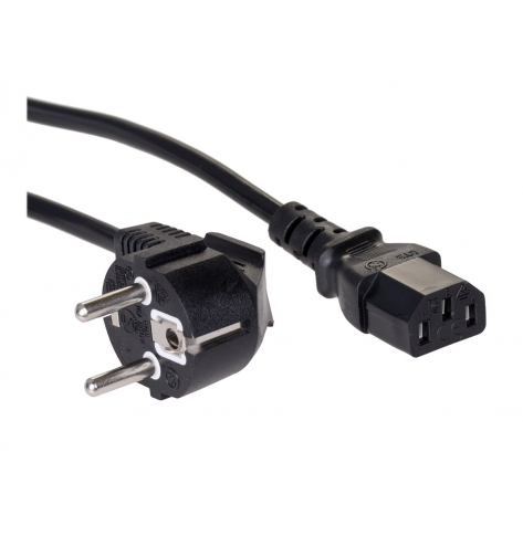 Kabel AKYGA zasilajacy AK-PC-01C CU IEC C13 CEE 7/7 250V/50Hz 1.5m
