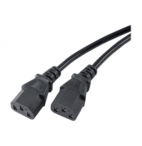 Kabel AKYGA zasilajacy AK-PC-04A rozdzielacz 2x IEC C13 CEE 7/7 250V/50Hz 1.8m