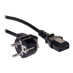 Kabel AKYGA zasilajacy AK-PC-05A CCA IEC C13 CEE 7/7 250V/50Hz 5m