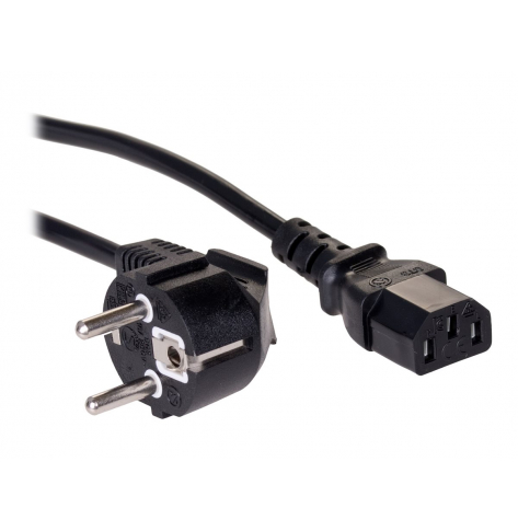 Kabel AKYGA zasilajacy AK-PC-05A CCA IEC C13 CEE 7/7 250V/50Hz 5m
