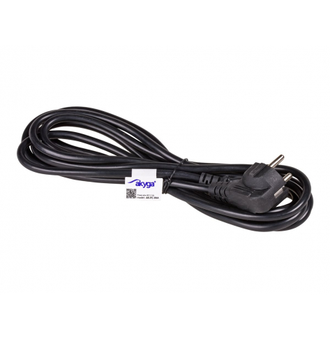 Kabel AKYGA zasilajacy AK-PC-06A CCA IEC C13 CEE 7/7 250V/50Hz 3m