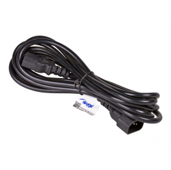 Kabel AKYGA zasilajacy AK-PC-07A przedluzacz IEC C13 / C14 250V/50Hz 3.0m
