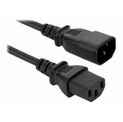 Kabel AKYGA zasilajacy AK-PC-11A przedluzacz IEC C13 / C14 250V/50Hz 5.0m