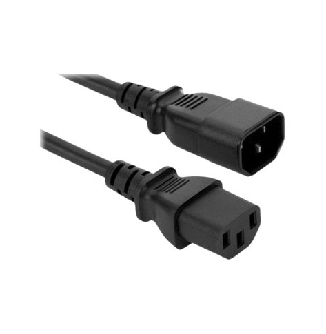Kabel AKYGA zasilajacy AK-PC-11A przedluzacz IEC C13 / C14 250V/50Hz 5.0m