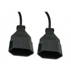 Kabel AKYGA zasilajacy AK-RD-05A rozdzielacz UE type C 1.2m do 2x wtyk EU type C