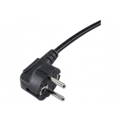 Kabel AKYGA zasilajacy do notebooka AK-NB-01C koniczynka CU IEC C5 CEE 7/7 250V/50Hz 1,5m