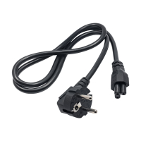 Kabel AKYGA zasilajacy do notebooka AK-NB-08A koniczynka IEC C5 CEE 7/7 250V/50Hz 1m
