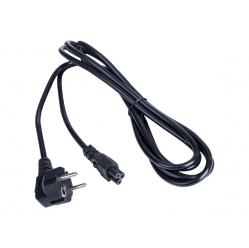 Kabel AKYGA zasilajacy do notebooka AK-NB-10A koniczynka CCA CEE 7/7 / IEC C5 3 m