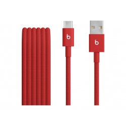 Kabel APPLE Beats USB-A to USB-C Woven 1.5m - Rapid Red