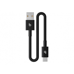 Kabel APPLE Beats USB-A to USB-C Woven Short 20cm - Bolt Black