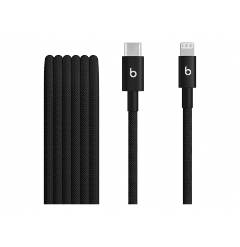 Kabel APPLE Beats USB-C to Lightning Woven 1.5m - Bolt Black