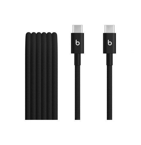 Kabel APPLE Beats USB-C to USB-C Woven 1.5m - Bolt Black 2-Pack