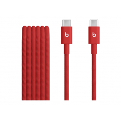 Kabel APPLE Beats USB-C to USB-C Woven 1.5m - Rapid Red