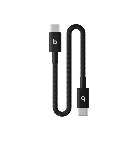 Kabel APPLE Beats USB-C to USB-C Woven Short 20cm - Bolt Black