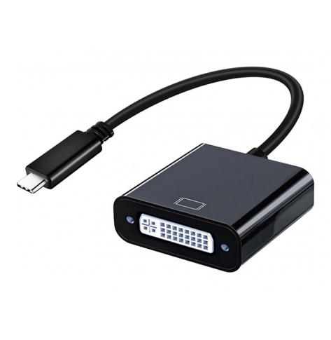 Kabel ART ADAPTER USB-C male / DVI 24+5 female PL 15cm oem