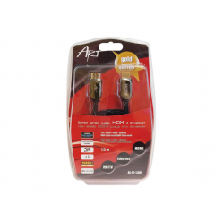 Kabel ART KABH AL-01 HDMI 1.4 m/m HQ pozlacany 1.5m ETHERNET 3D 