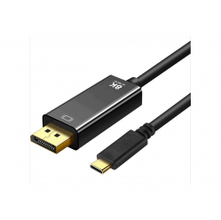 Kabel ART USB-C male -DisplayPort 1.4 male 8K PL oem 1.8m