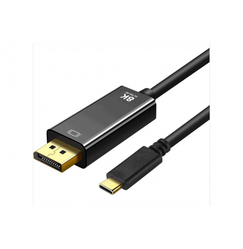 Kabel ART USB-C male -DisplayPort 1.4 male 8K PL oem 1.8m