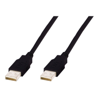 Kabel ASM AK-300100-010-S ASSMANN polaczeniowy USB 2.0 HighSpeed Typ USB A/USB A M/M czarny 1m