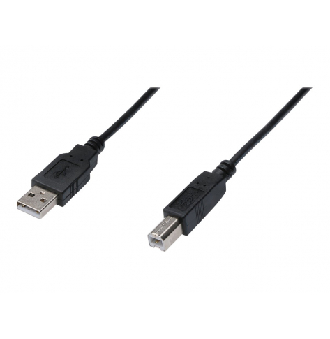 Kabel ASM AK-300102-030-S ASSMANN USB 2.0 HighSpeed Typ USB A/USB B M/M czarny 3m