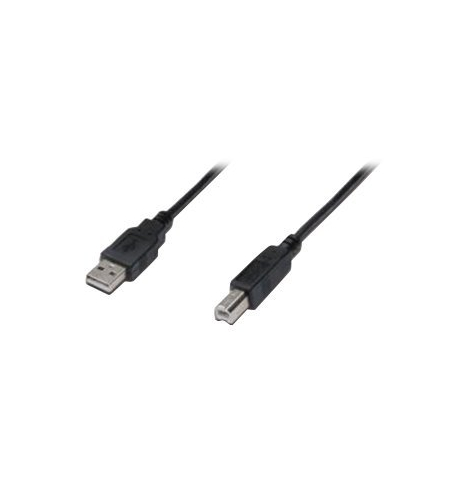 Kabel ASM AK-300105-050-S USB2,0 A m / B m 5m