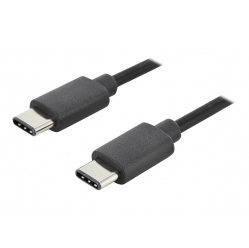 Kabel ASM AK-300138-018-S ASSMANN USB 3.0 SuperSpeed Typ USB C/USB C M/M czarny 1,8m