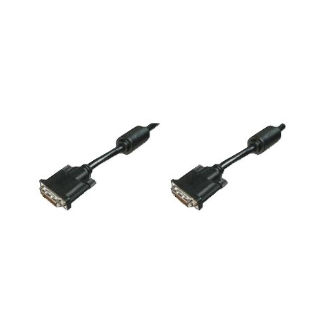 Kabel ASM AK-320101-100-S ASSMANN DVI-D DualLink Typ DVI-D (24+1)/DVI-D (24+1) M/M 10m