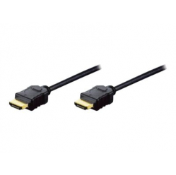 Kabel ASM AK-330107-050-S ASSMANN HDMI 1.4 HighSpeed z Ethernetem Typ HDMI A/HDMI A M/M czarny 5m