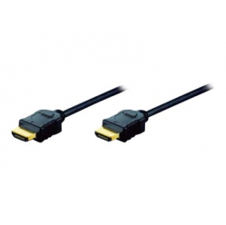 Kabel ASM AK-330107-100-S ASSMANN HDMI 1.4 HighSpeed z Ethernetem Typ HDMI A/HDMI A M/M czarny 10m