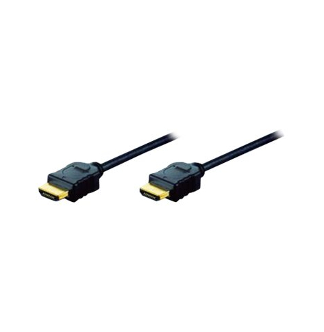 Kabel ASM AK-330107-100-S ASSMANN HDMI 1.4 HighSpeed z Ethernetem Typ HDMI A/HDMI A M/M czarny 10m