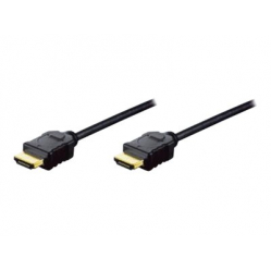 Kabel ASM AK-330114-020-S ASSMANN HDMI 1.4 HighSpeed z Ethernetem Typ HDMI A/HDMI A M/M czarny 2m