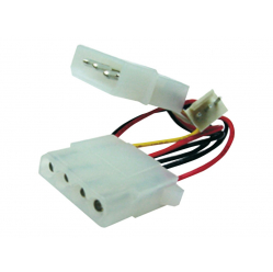 ASSMANN Adapter zasilania 0.30m IDE - IDE + 3pin cooler connector