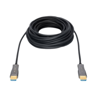 Kabel ASSMANN HDMI z Ethernet obsługa 4K, aktywny optyczny hybrydowy Premium HighSpeed M/M 15m
