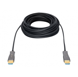 Kabel ASSMANN HDMI z Ethernet obsługa 4K, aktywny optyczny hybrydowy Premium HighSpeed M/M 20m