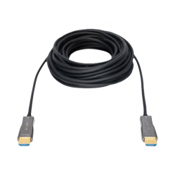 Kabel ASSMANN HDMI z Ethernet obsługa 4K, aktywny optyczny hybrydowy Premium HighSpeed M/M 30m